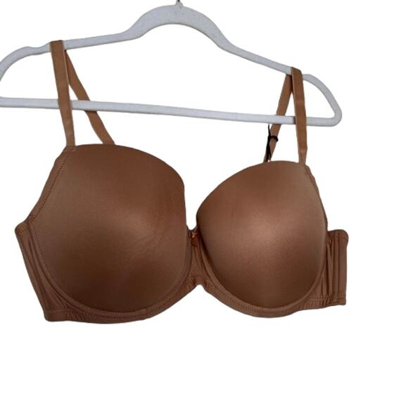 Ivory Rose Curve Women’s Plain T-Shirt Bra Beige Underwire 38E NWT - Picture 1 of 8